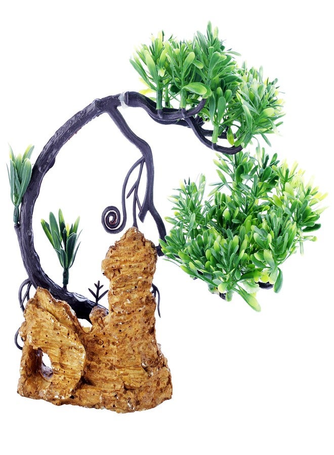 SRI Fish Aquarium Decorative Artificial Plastic Plant with Real Effect for Fish Tank, Medium - Image 3